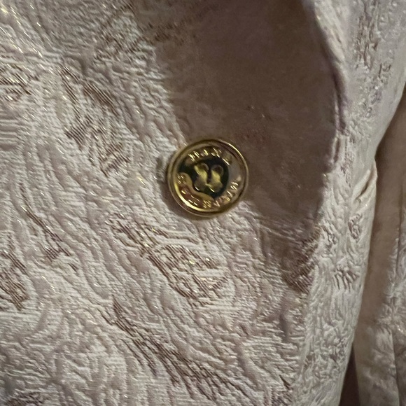 Designer Metallic Blazer Dana Buchman - Picture 5 of 10